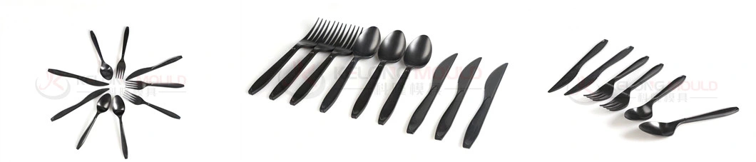 2023 Trend Disposable Tableware Plastic Fork Injection Mould