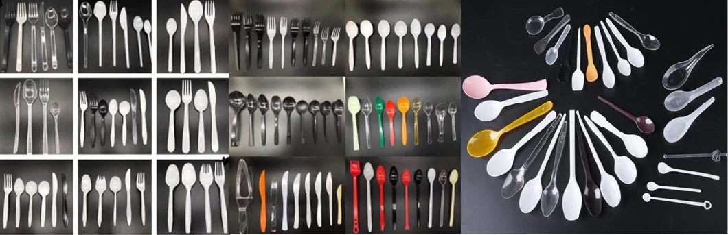 Plastic Tableware Dishware Disposable Spoon Injection Mold / PS Material Disposable Big Spoon Mould Small Mold Factory in China