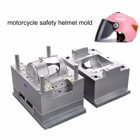 Spritzgussverarbeitung Kunststoff-Motorrad-Klapphelm 8407-Form