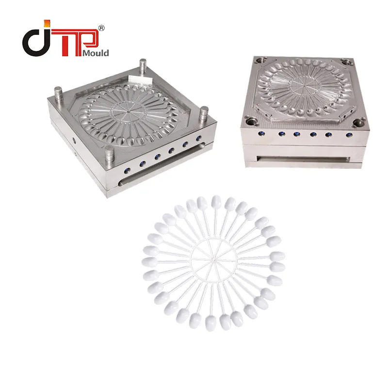 Einweg-Spritzlöffelform aus Kunststoff für Geschirr mit 30 Mulden